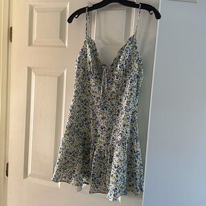 floral mini dress